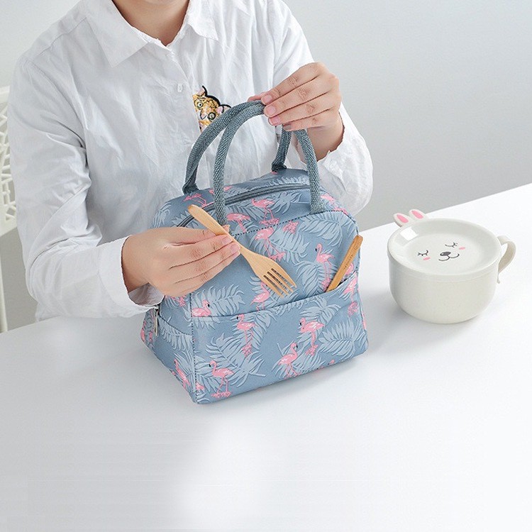 Túi đựng cơm giữ nhiệt có quai xách tiện lợi, túi mang cơm văn phòng hàng đẹp | BigBuy360 - bigbuy360.vn