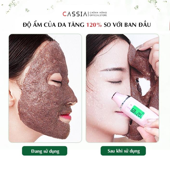 Mặt nạ dưỡng ẩm trắng da chống lão hóa hạt rong biển, Mặt nạ nội địa trung se khít lỗ chân lông phục
