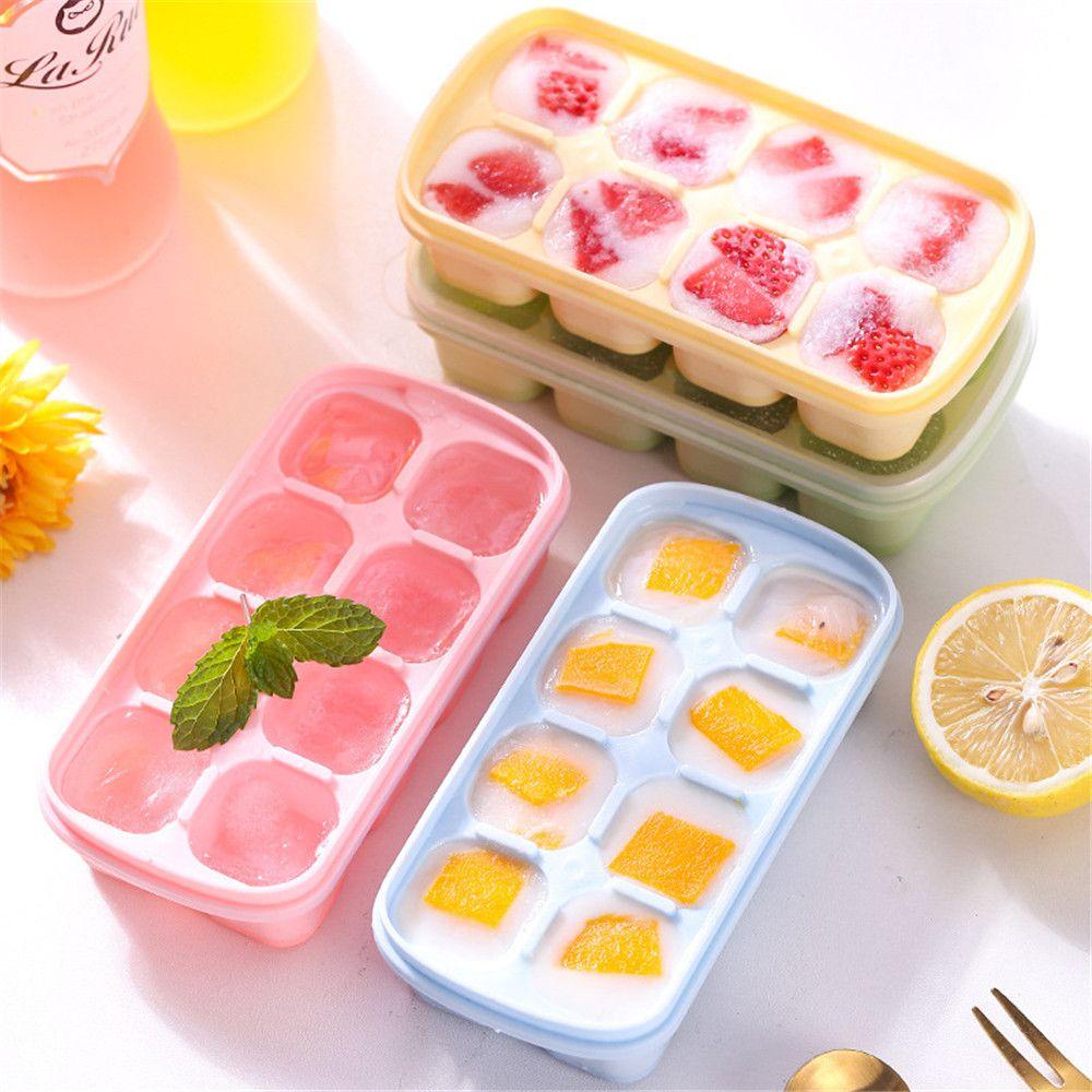 JANE 8 Grids Ice Cube Maker Party Bar Fast Cool Gadget DIY Drink Cooling