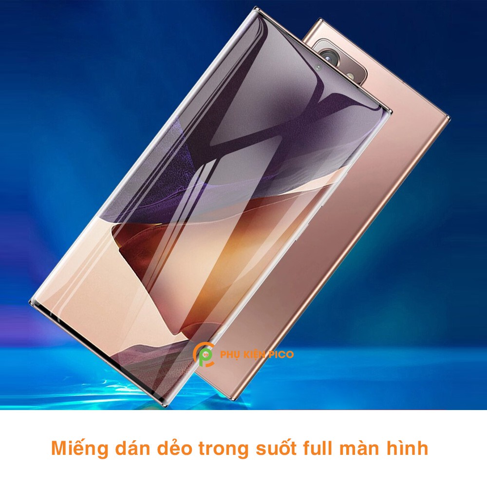 Dán màn hình Samsung Note 20 Ultra full màn trong suốt chính hãng Moxiao Xing - Dán dẻo Samsung Galaxy Note 20 Ultra