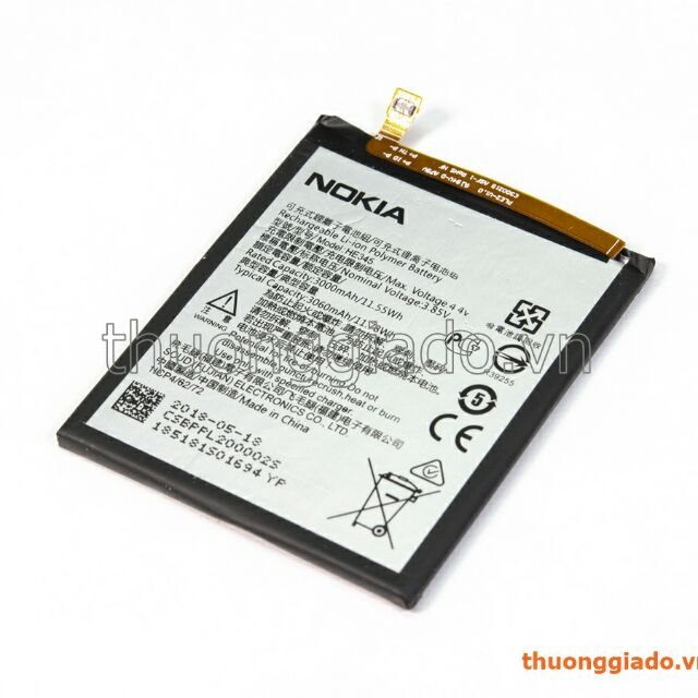 Pin nokia x6 2018 xịn có bảo hành / he342