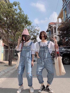 QUẦN YẾM XANH THỤNG RÁCH GỐI