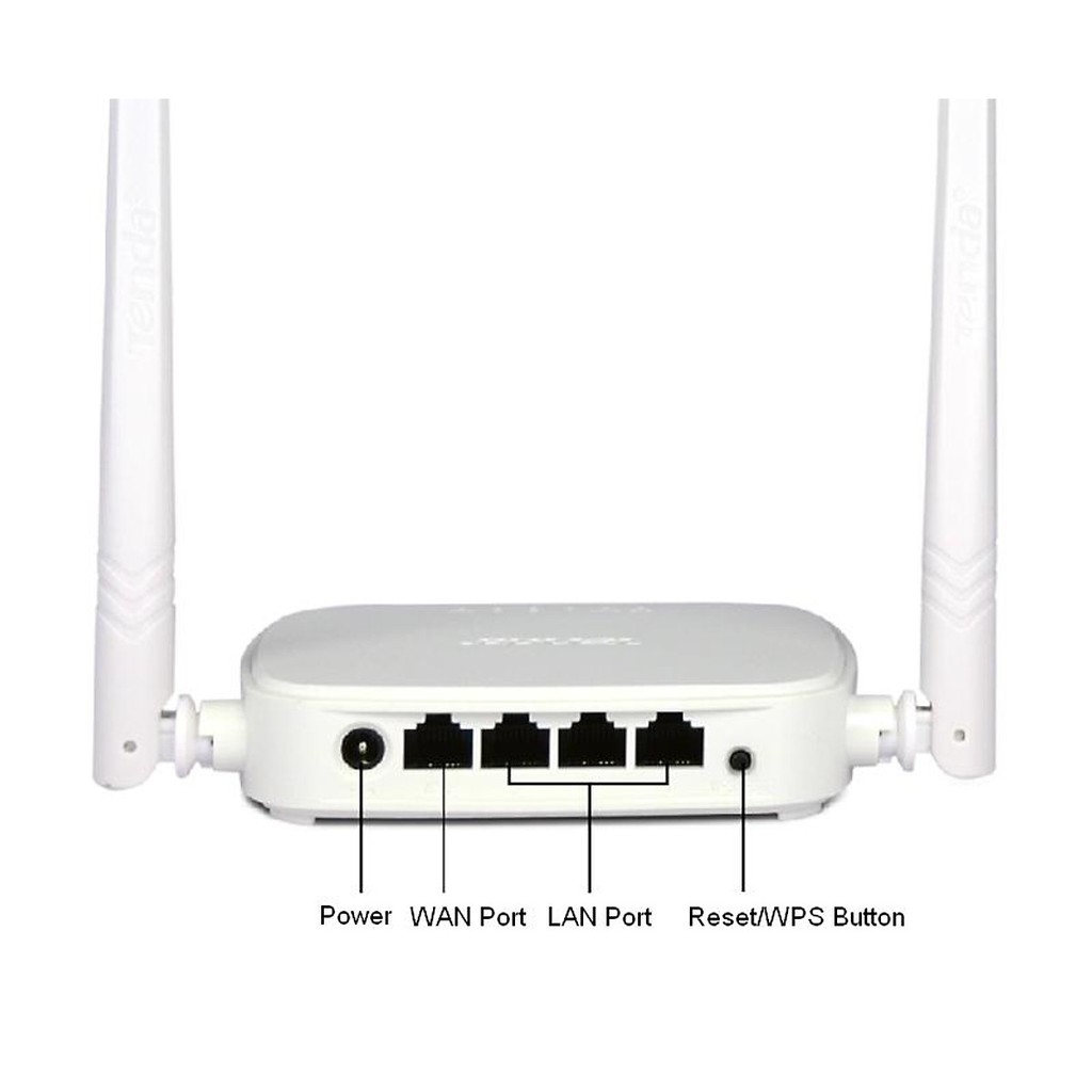 Bộ Phát Wifi 2 Râu Tenda N301 300Mbps - Hàng Chính Hãng BH 24Th