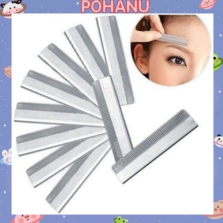 Lưỡi cạo lông mày Pohanu dao tém tỉa mày lưỡi thép không gỉ nhanh gọn DC7