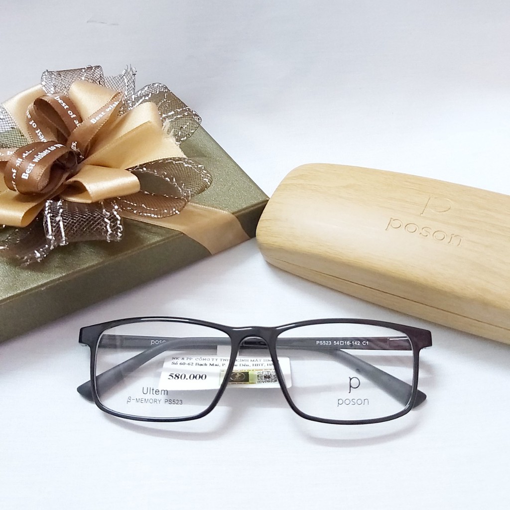 Gọng Kính Hàn Quốc POSON ultem cao cấp Made in Korea