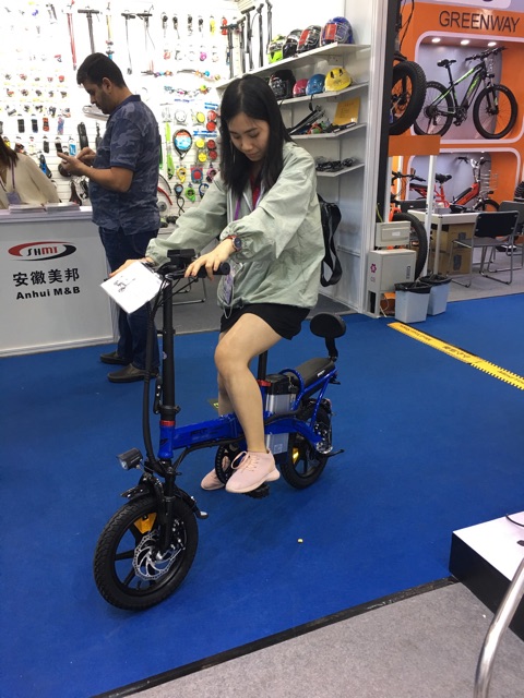 Xe đạp điện gấp FMT CITY ELF  Pin Lithium 10Ah/12Ah