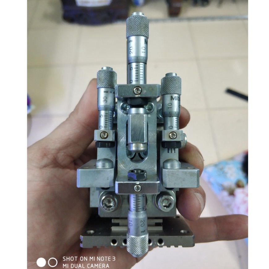 Tinh chỉnh cân bằng bập bênh 4 chiều, full thép trắng