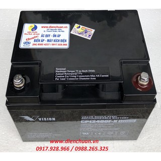 Ắc quy Vision 12V 40ah CP12400F-X
