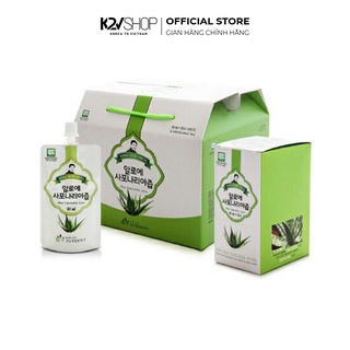 Nước Ép Nha Đam Nguyên Chất Hữu Cơ KDY ALOE 80ml/Bịch - 1 HỘP 30 GÓI - K2V Shop