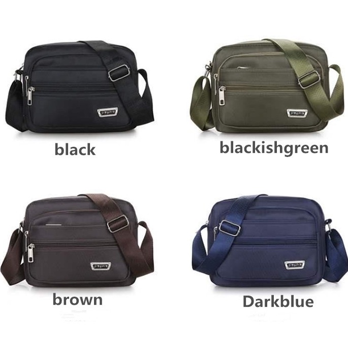 Túi Đeo Chéo Nhiều Ngăn Phong Cách Doanh Nhân Sang Trọng Thời Trang Nam