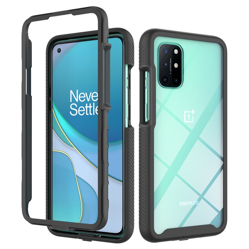 Ốp Điện Thoại 2 Trong 1 Chống Sốc Bảo Vệ 360 Độ Cho OnePlus 9 Pro 9R 8 Pro 8T Nord N10 N100 Nord 5G