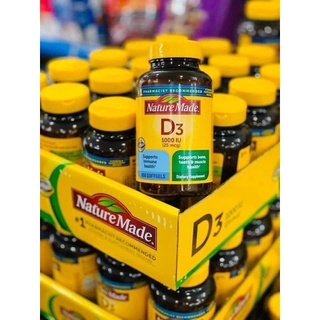 Vitamin D3 Nature Made 650 viên