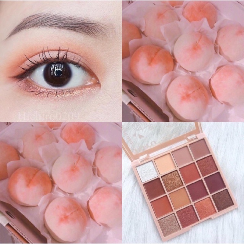 Phấn Mắt Cam Đào/ Cam Đất Sweet Sakura (Thanh Lý Mất Vỏ Giấy)