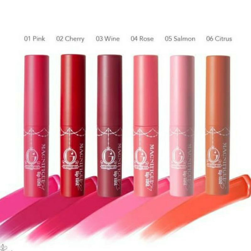 (hàng Mới Về) Son Tint Madame Gie Magnifique Lên Màu Đẹp | BigBuy360 - bigbuy360.vn