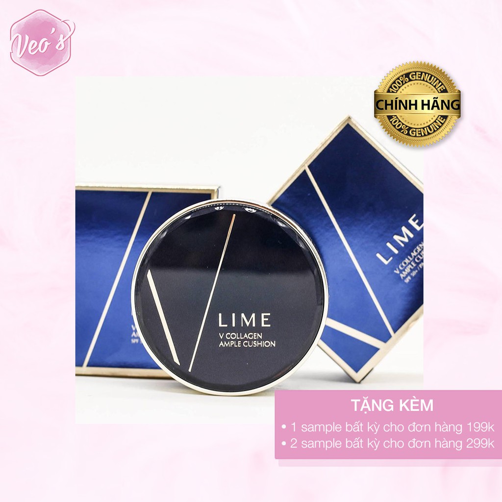 Phấn nước Cushion LIME V COLLAGEN AMPLE | BigBuy360 - bigbuy360.vn