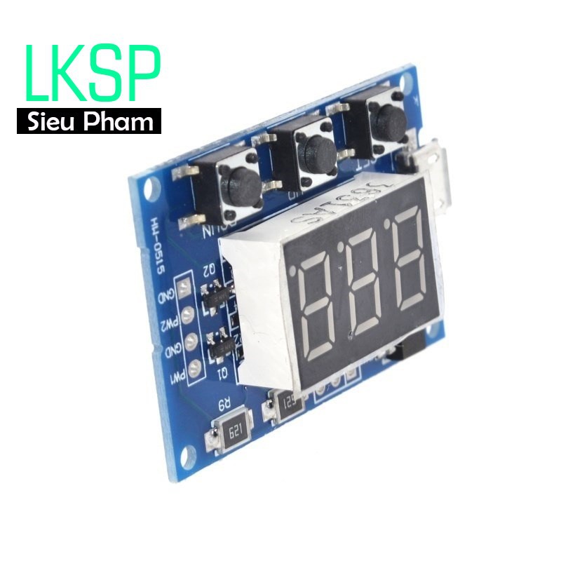 Mạch Phát Xung PWM 2 Kênh Hiển Thị LED 7 Đoạn | BigBuy360 - bigbuy360.vn