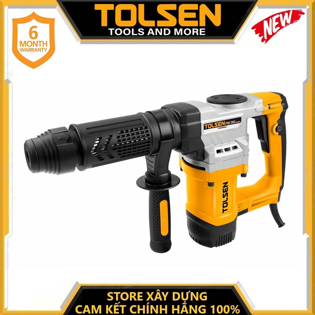 Máy Khoan Búa 1050W Tolsen 88550 - Công Nghiệp, HEX, 6kg