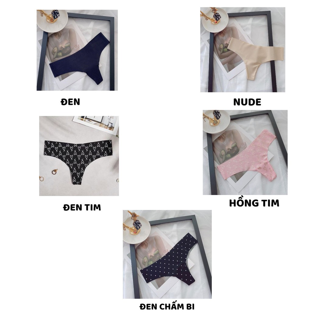 Quần Lót Nữ Lọt Khe ❤️FREESHIP❤️ Quần Lót Lọt Khe đúc su co giãn mềm mại thiết kế không đường may mã B806 | BigBuy360 - bigbuy360.vn