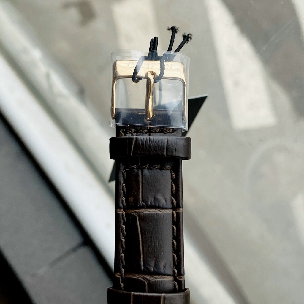 Đồng hồ nam dây da máy cơ Citizen NH8353-00H Mặt đen size 41mm - Chống nước 5ATM Bảo hành 1 năm Hyma watch