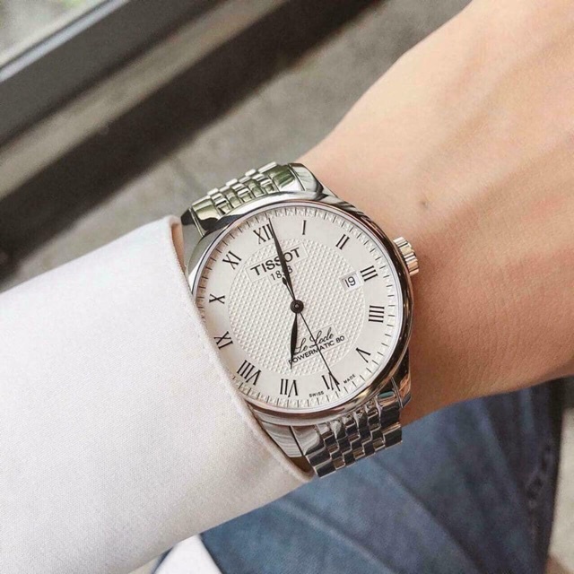 Đồng hồ Ti.ssot nam dây thép không gỉ cao cấp sang trọng + Tặng pin dự phòng