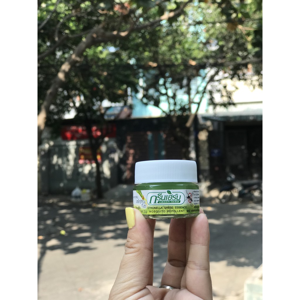 Green Herb dầu cù là muỗi sả Cintronella 20gr (nắp nhựa)