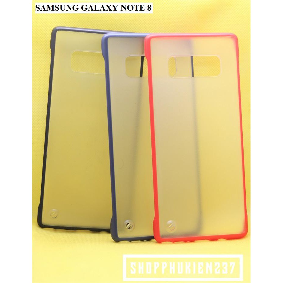 Ốp Lưng Samsung Galaxy Note 8 Ốp Cứng Đục Viền Dẻo Màu Cao Cấp Cực Đẹp