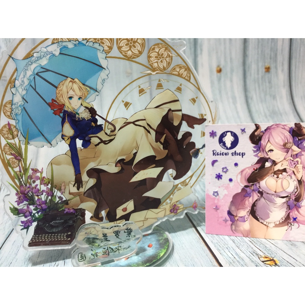 Mô Hình Standee Acrylic Mica Violet Evergarden