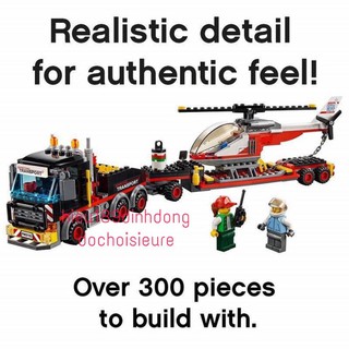ĐỒ CHƠI LEGO city 60183 - ĐẦU KÉO CONTAINER