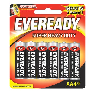 Pin Eveready AA 1215 BP4+2