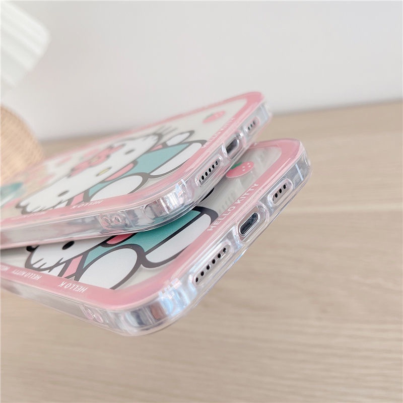 Ốp Điện Thoại TPU Mềm Chống Sốc Hình HELLO KITTY Cho IPhone 12 PRO 12Promax mini 11 PRO 11PROMAX 13 PRO 13PROMAX Xs Max XR 7 8 Plus