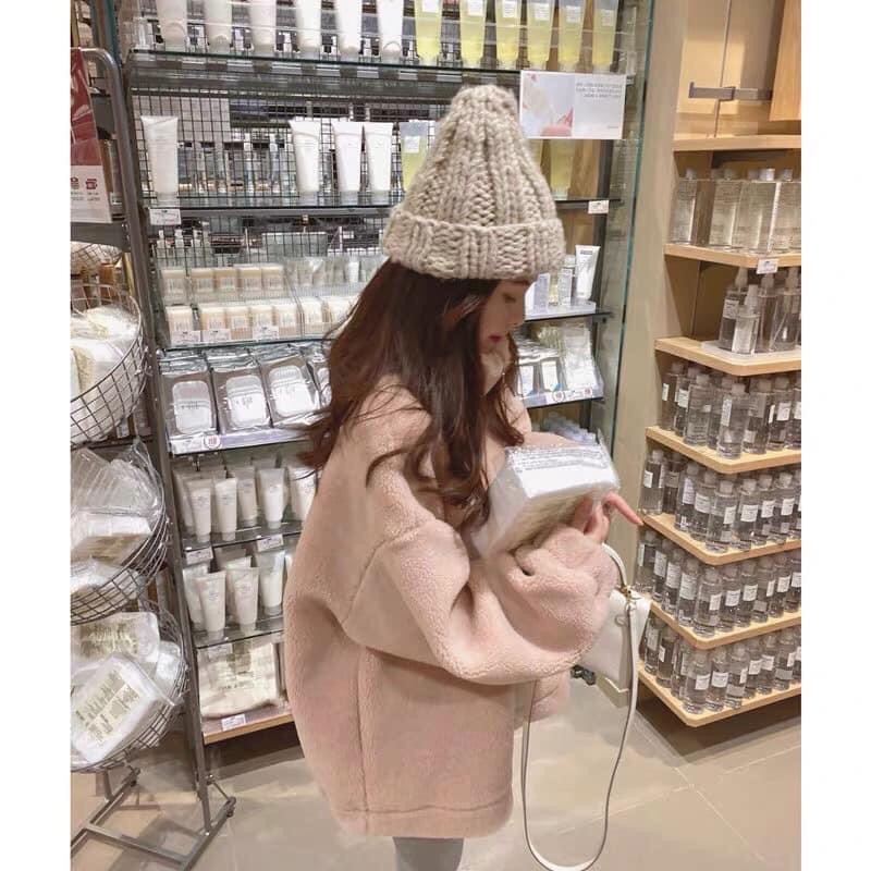 ÁO KHOÁC LÔNG THÊU CUTE ẤM DÀY DẶN FORM THỤNG [ RẺ VÔ ĐỊCH ] | BigBuy360 - bigbuy360.vn