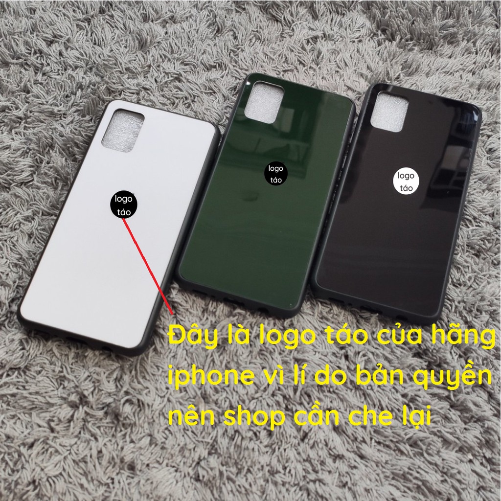 Ốp lưng giả iphone Samsung A32 4G 5G - A52- A51- A71 lưng kính nano chống bể