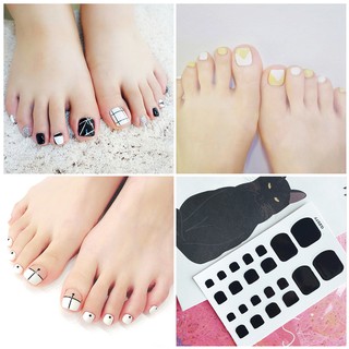 Miếng dán móng chân - Nail Wraps (22 miếng dán khô)