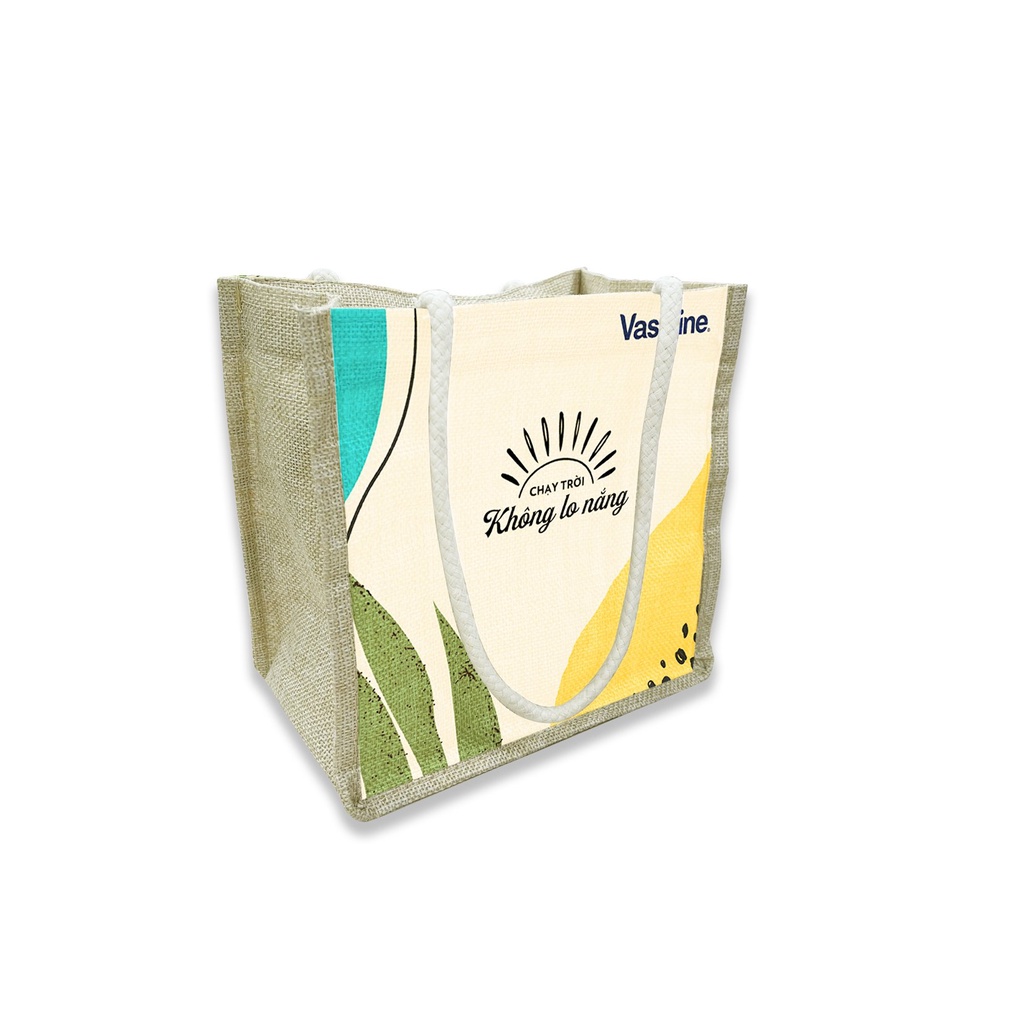 Túi vải canvas Vaseline phối cói