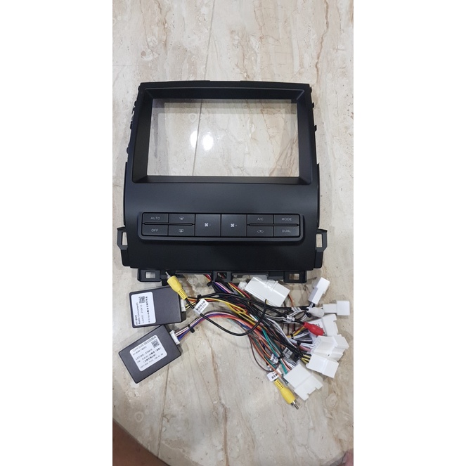 MẶT DƯỠNG LẮP MÀN HÌNH ANDROID CHO XE LEXUS GX470  2002-2009 KÈM JACK NGUỒN CANBUS