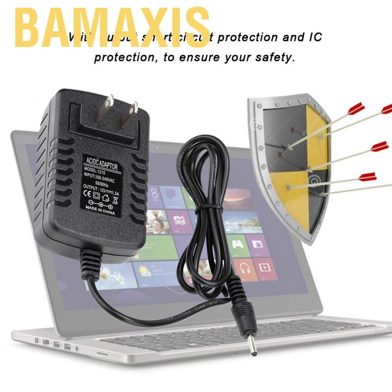 Bộ Sạc Bamaxis 12v 1.5a Ac100V-240V Đầu Vào Góc Rộng Cho Điện Thoại A500 A501 A200 A100 A100