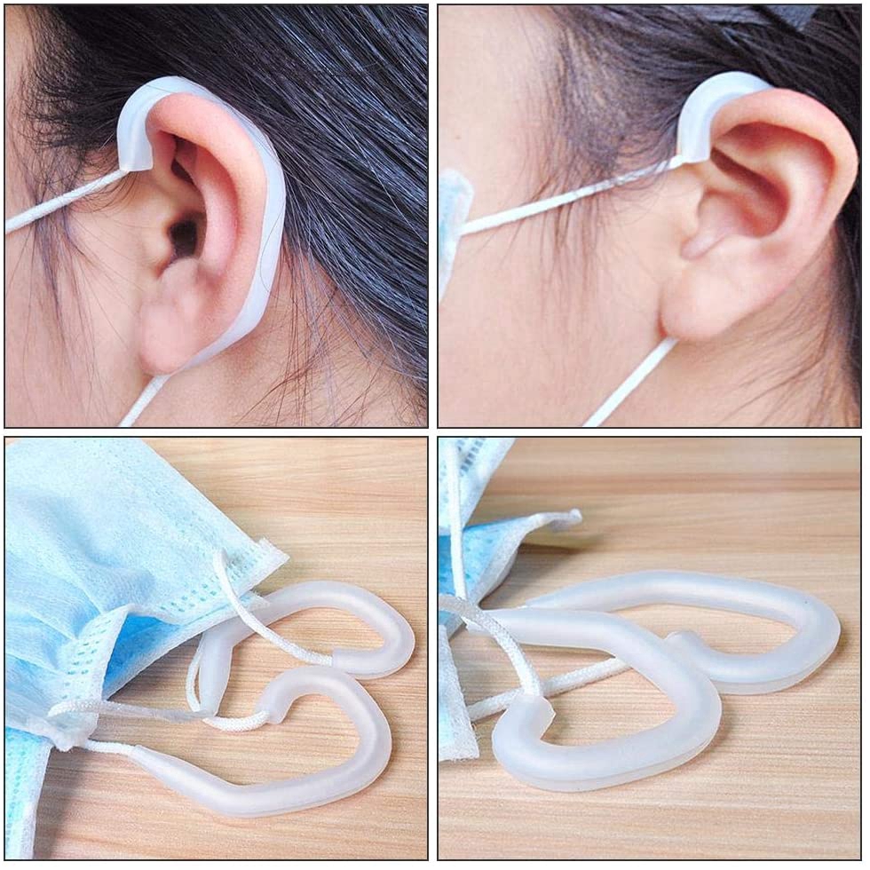 【YKN】Set 10 Nút Bọc Tai Bằng Silicon Mềm Mại Chống Đau Và Trầy
