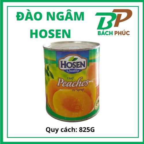 Đào Ngâm Hosen 850g Kho pha chế Đà Nẵng