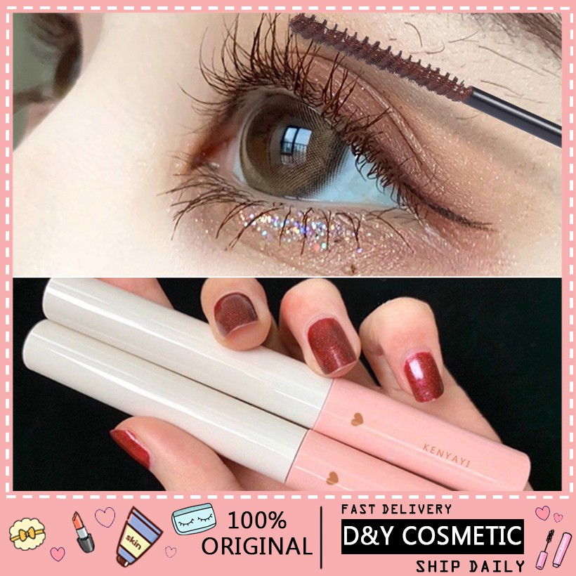 Mascara siêu mảnh chuốt mi dài mịn hàng nội địa Trung vỏ hồng Kenyayi 779