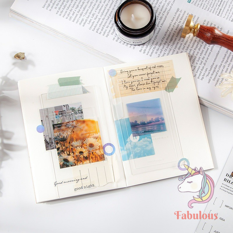 Sticker hình dán khung ảnh trong suốt siêu đẹp