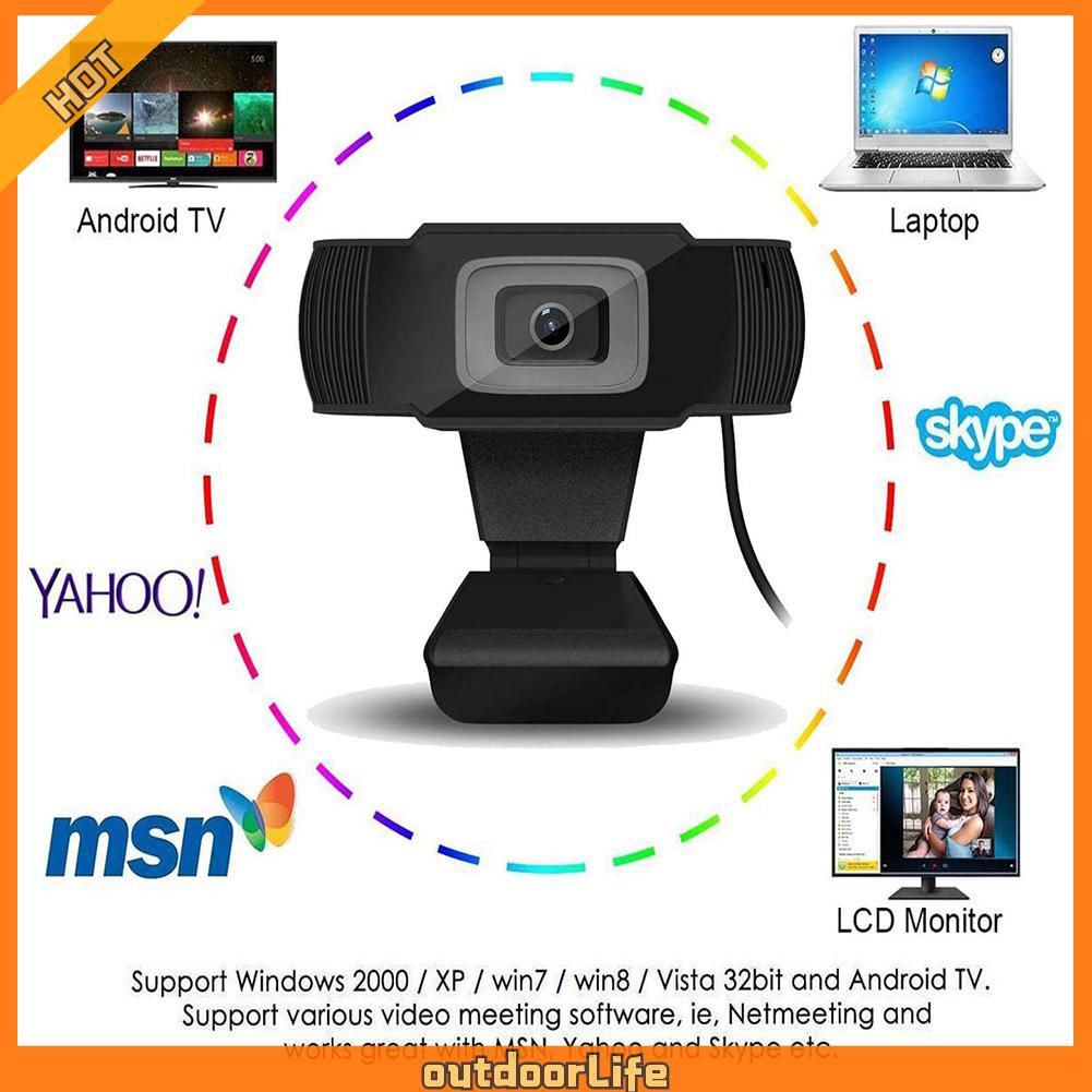 Webcam Usb 2.0 Xoay Được 12mp Cho Máy Tính | BigBuy360 - bigbuy360.vn