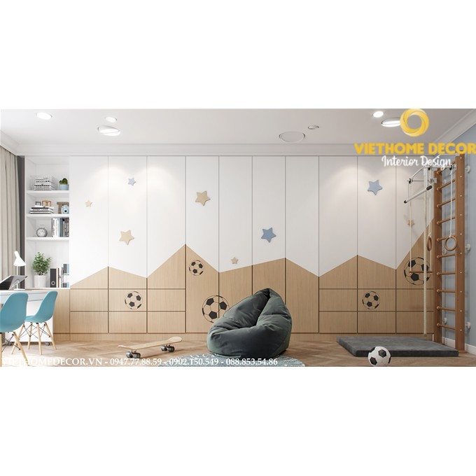Thiết kế Nội thất chung cư 3 Phòng ngủ Đẹp