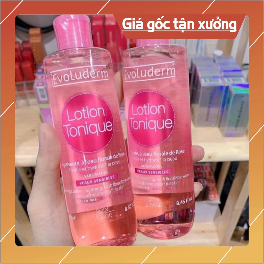 Nước Hoa Hồng Lotion Tonique Evoluderm - Dành Cho Da Khô Và Nhạy Cảm 500ml