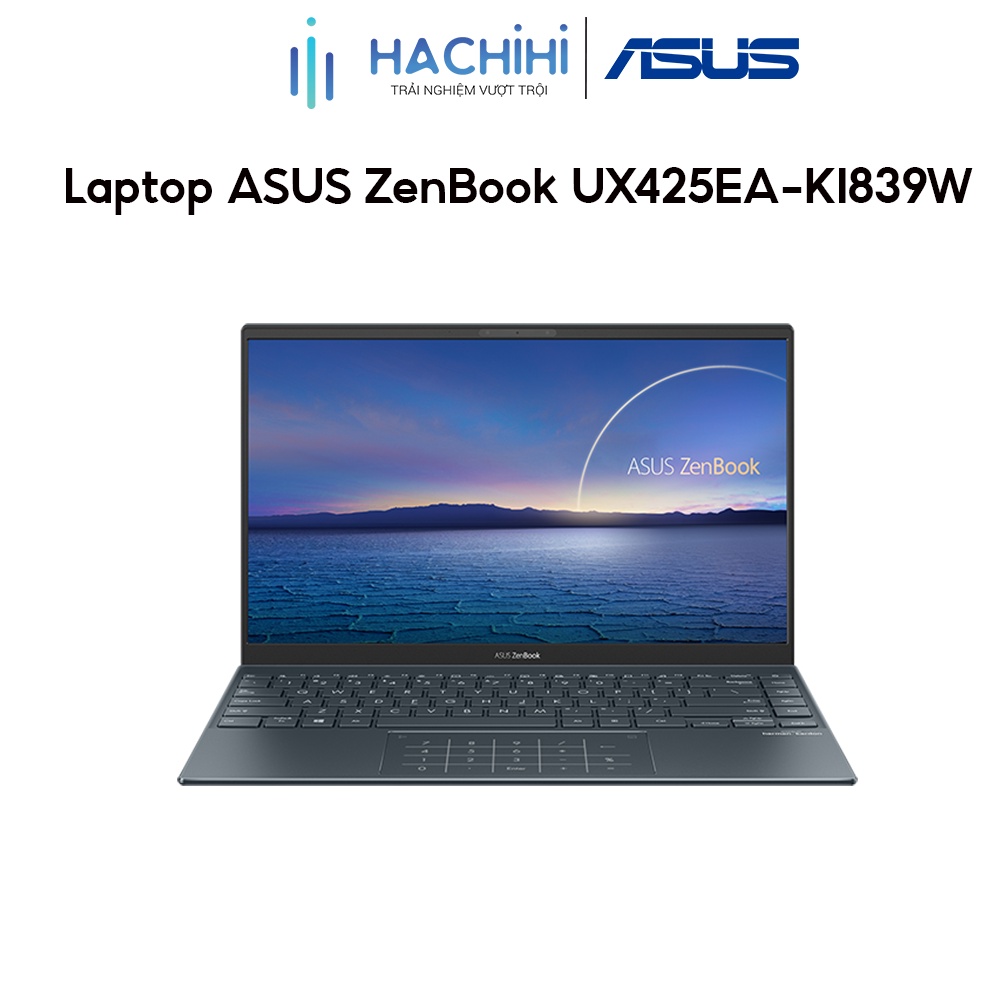 [Mã ELMALL7 giảm 7% đơn 5TR] Laptop ASUS ZenBook UX425EA-KI839W i5-1135G7 | 8GB | 512GB | 14' FHD | Win 11