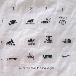 Sticker ủi dán siêu nhỏ phụ kiện may đồ búp bê