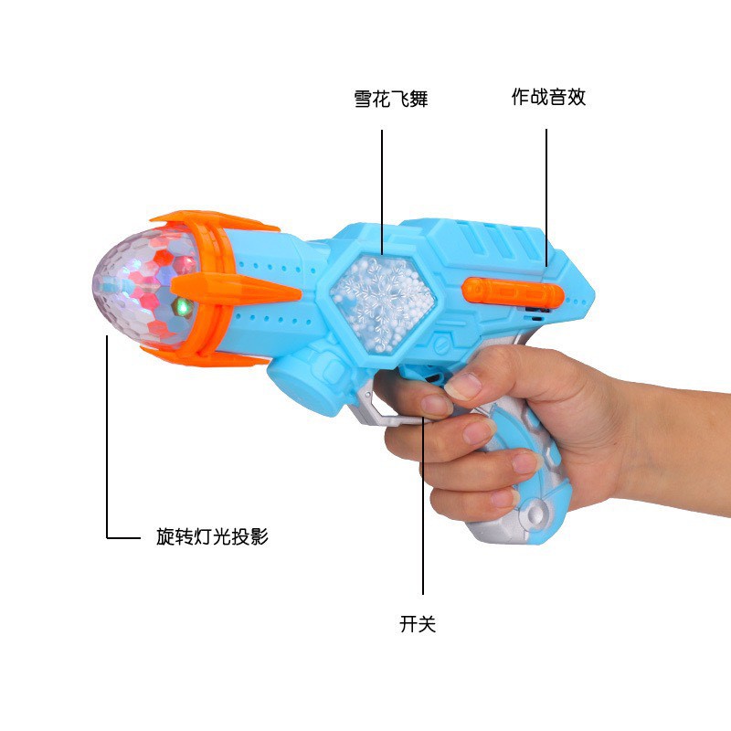 SÚNG ĐỒ CHƠI PHÁT SÁNG PHÁT NHẠC CHO BÉ