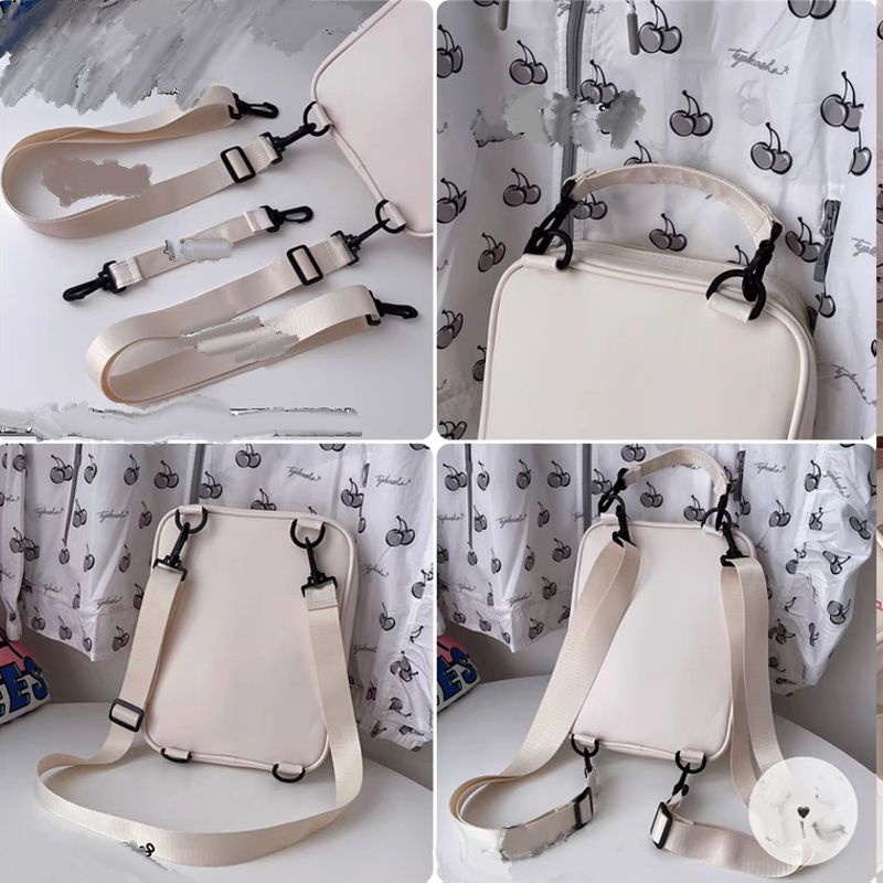 Túi đựng doll đeo chéo balo trong suốt hình máy chơi game itabag dễ thương cute