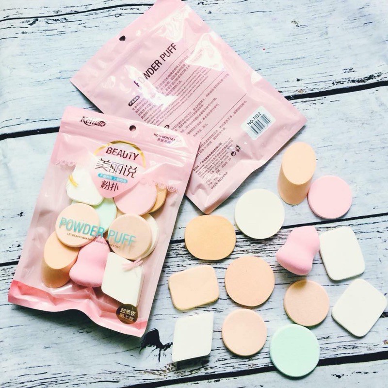 Bộ 13 Bông Makeup | BigBuy360 - bigbuy360.vn