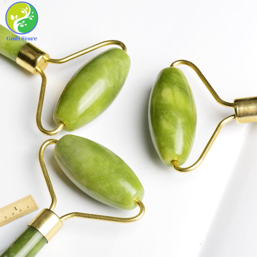 Con Lăn Massage Bằng Đá Một Đầu - Cây Lăn Mặt, Thanh Lăn Massage Mặt, Mắt và Body Hiệu Quả Tại Nhà - G65