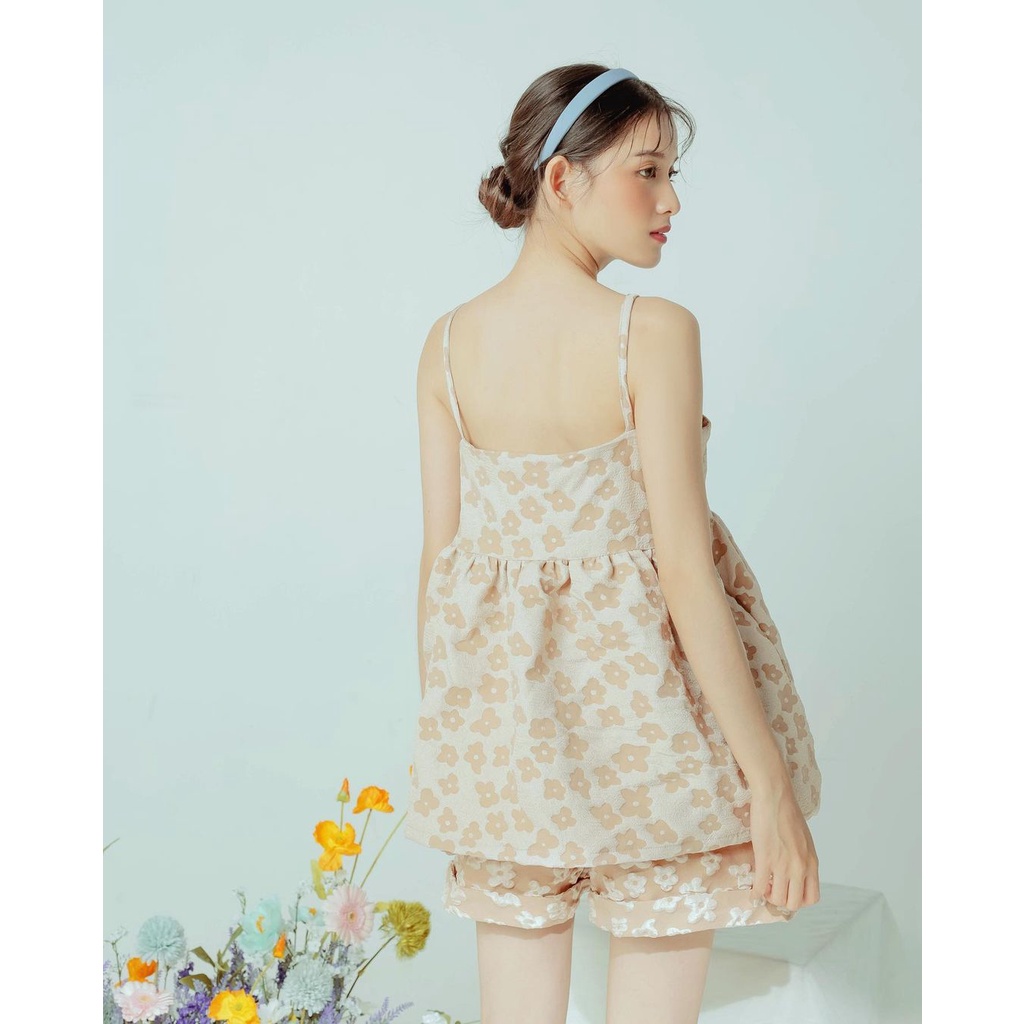Quần đùi kiểu hoạ tiết Flower Drop shorts SODA POP